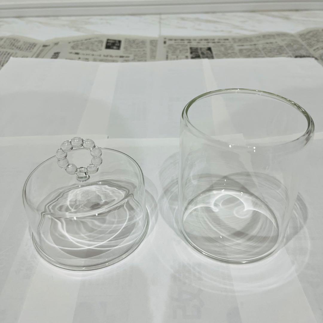 【新品】キャニスター 耐熱ガラス 田村悠