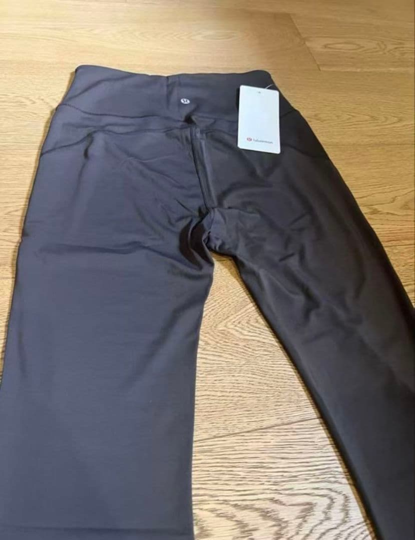 ルルレモンlululemonグラファイトグレー フレアヨガパンツ ハイウエスト6