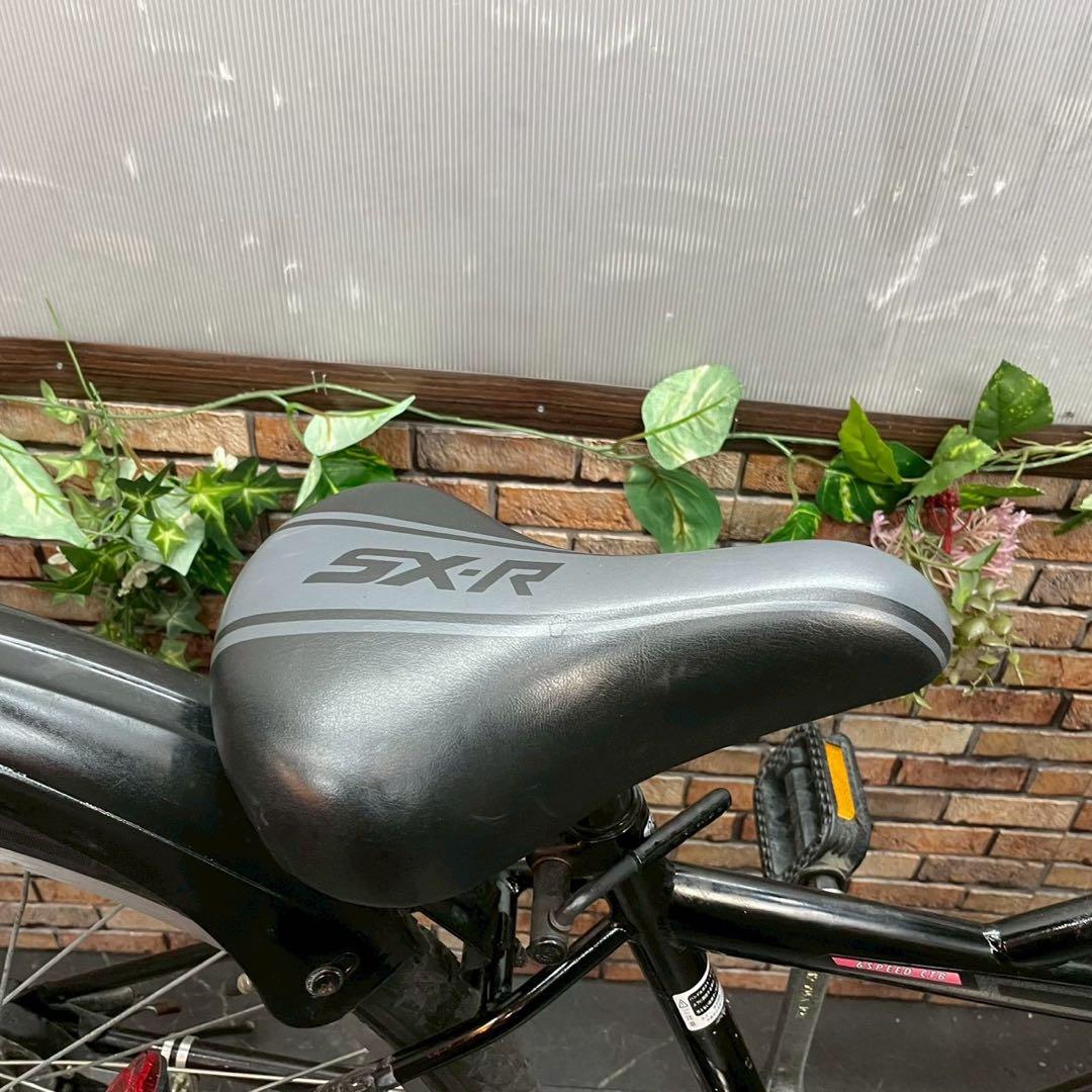 【136】子供用自転車 子供車 WILLY ブラック 26インチ 変速付き