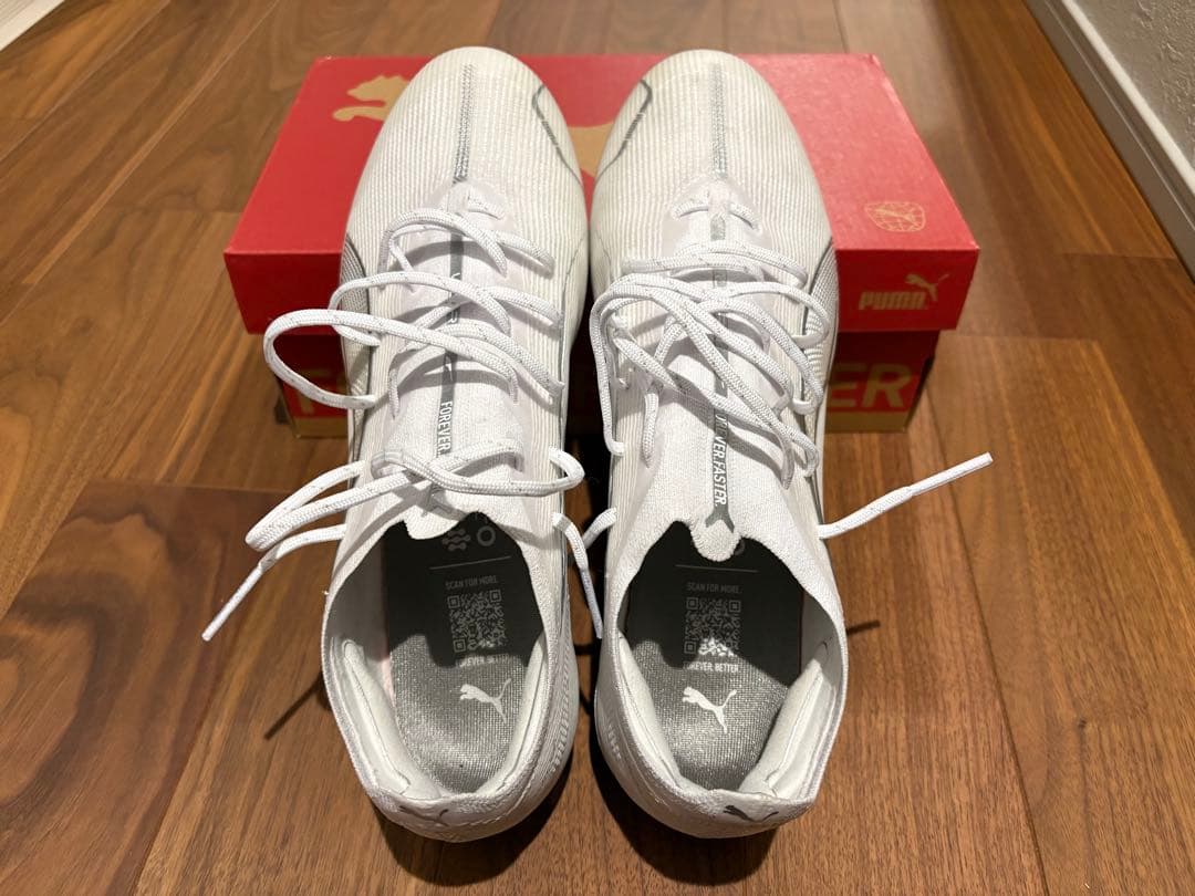 【極美品】PUMA ウルトラ 5 アルティメット HG/AG 27cm 納品書付