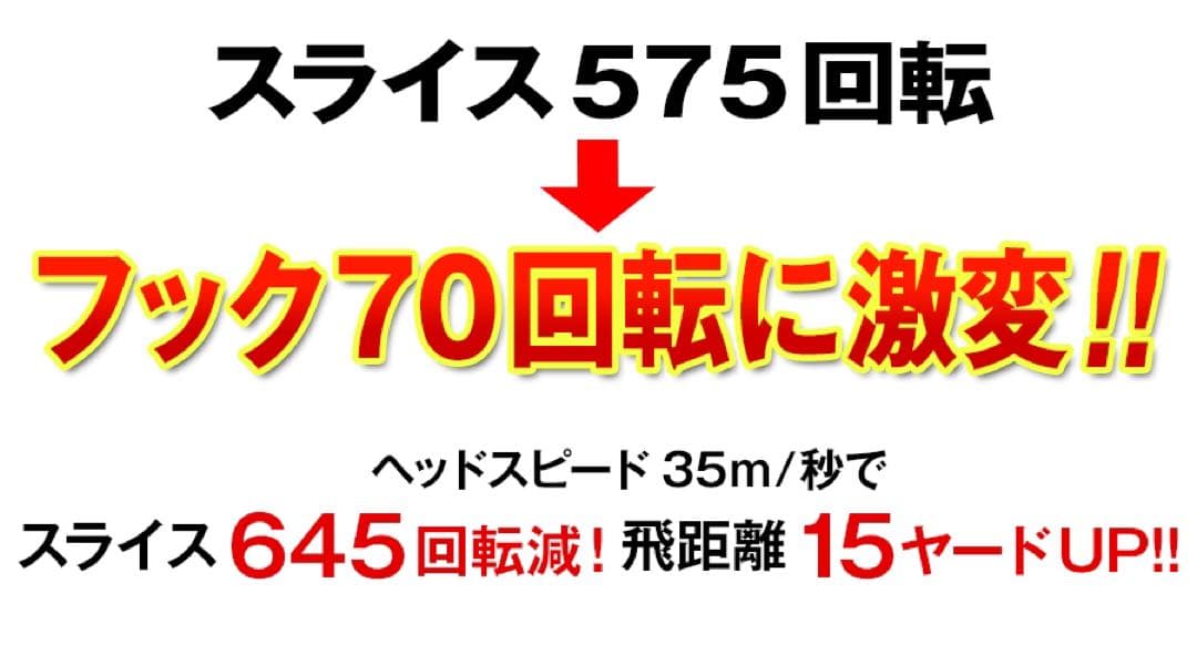 【新品】強制ドロー＋超高反発力で飛ばす! ミリオンドロー 三菱飛匠シャフト仕様