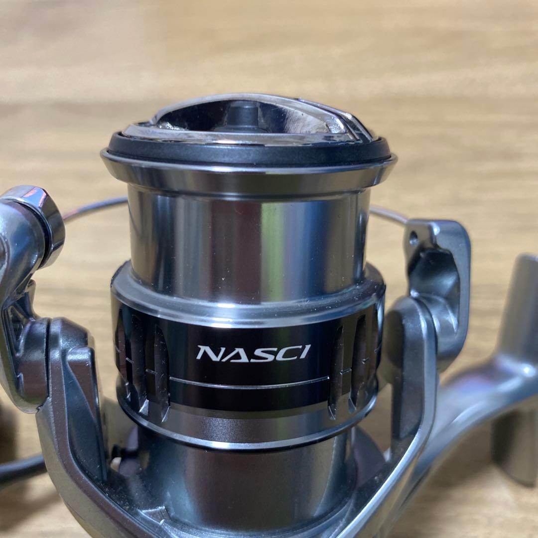 シマノ　21ナスキー2500SHG ゴメクサス　リールスタンド