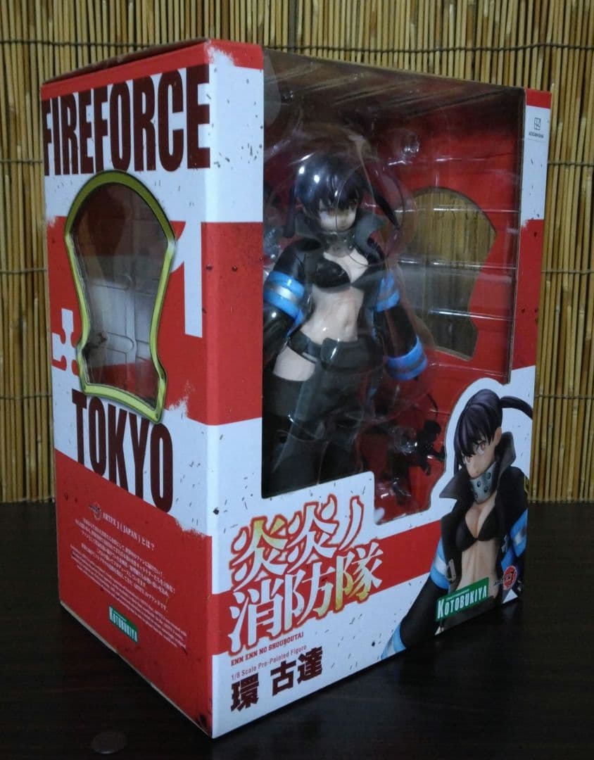 【開封品】炎炎ノ消防隊 環 古達フィギュア ネコマタエフェクトパーツ付