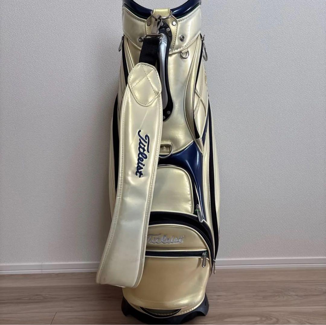 Titleist キャディバッグ ホワイト/ネイビー