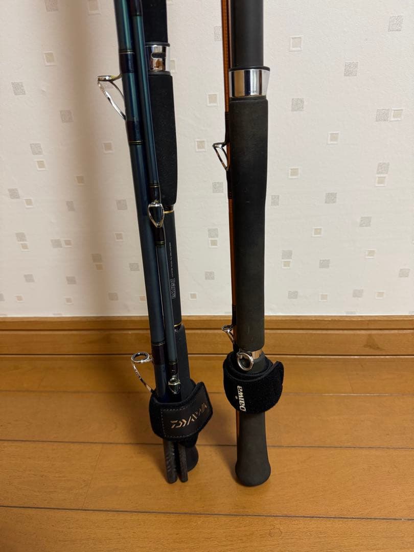 ダイワ船竿2本 青龍竿 昇 360Ⅲ 潮流 V2 30-270 その他色々 イカ