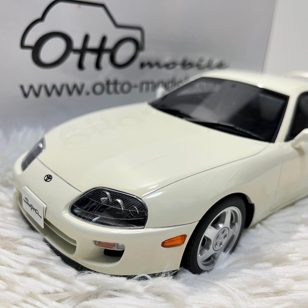 入手困難 美品 OTTO 京商 JZA80 スープラ 1/18 ミニカー