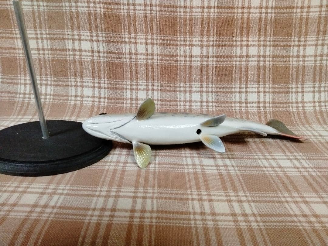 ハンドメイド　27cmヤマメ　魚　フィギュア　レプリカ　釣り