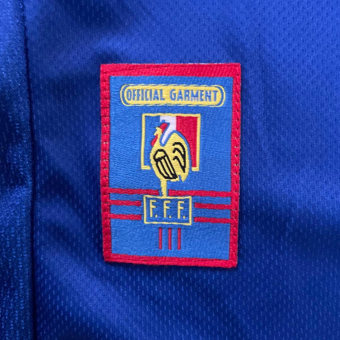 1998年　フランス代表　ジダン　ユニフォーム　サッカーシャツ