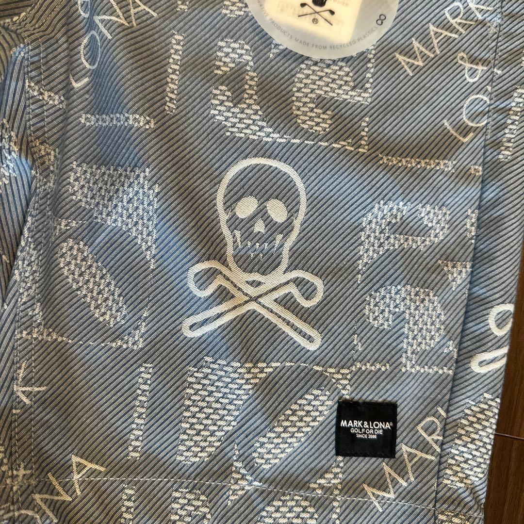 【新品】MARK & LONA スカル柄パンツ