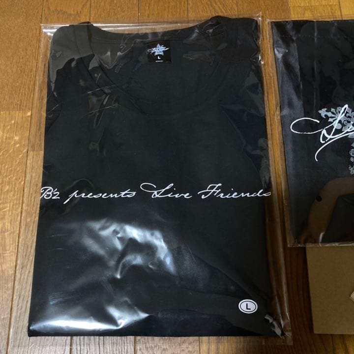 B'z LIVE FRIENDS スタッフTシャツ Mサイズ ガチャセット 新品