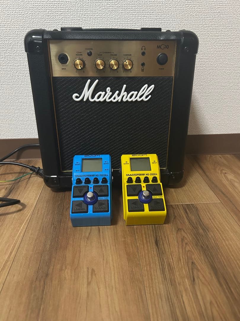 ZOOM MS-200D+ MS-70CDR+ MARSHALL MG10セット
