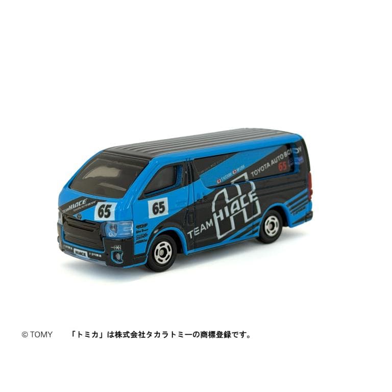 トミカ \"トヨタ車体 TEAM HIACE\" トヨタハイエース　2台セット