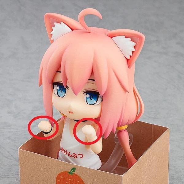【手パーツ欠品】ねんどろいど 猫宮ひなた ひなたチャンネル