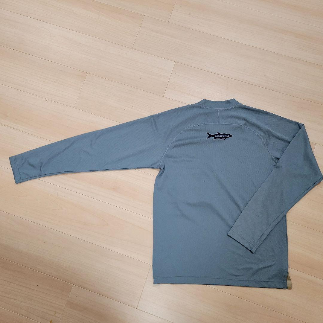 Patagonia パタゴニア フィッシング ロンT ジップポケット付 メンズS