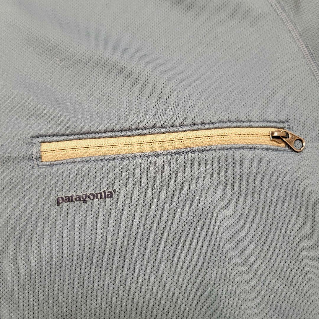 Patagonia パタゴニア フィッシング ロンT ジップポケット付 メンズS
