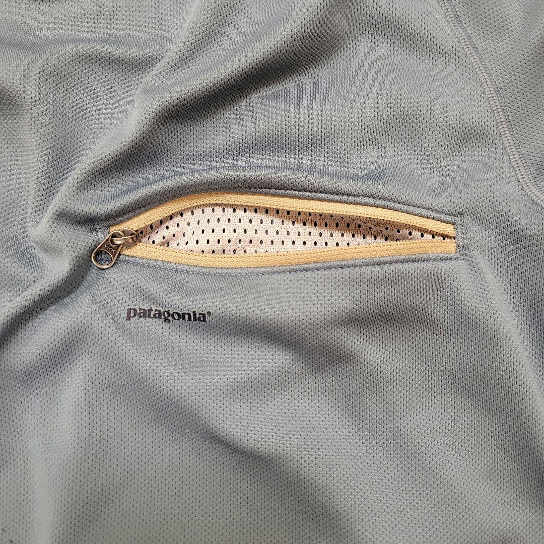 Patagonia パタゴニア フィッシング ロンT ジップポケット付 メンズS