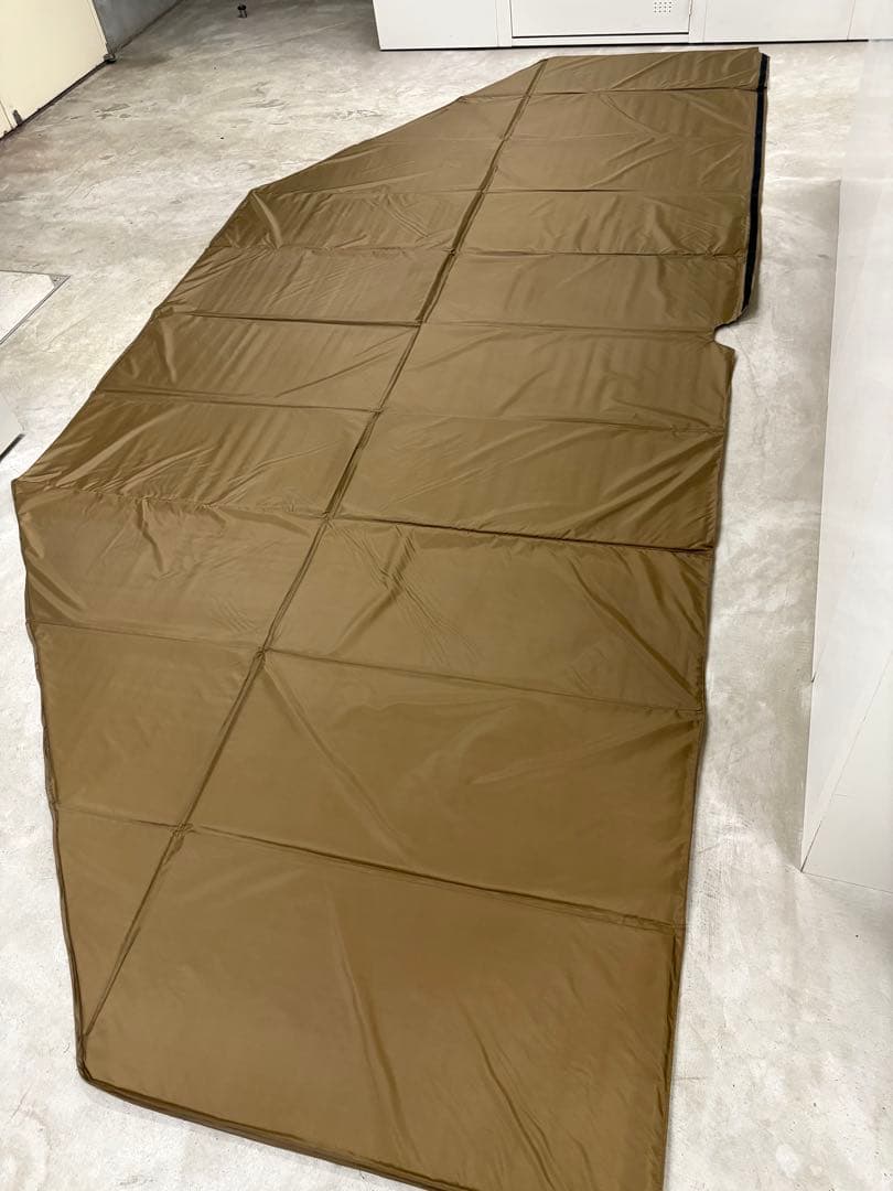 美品　DOD ワンポールテントL マット　MA8-771-BR