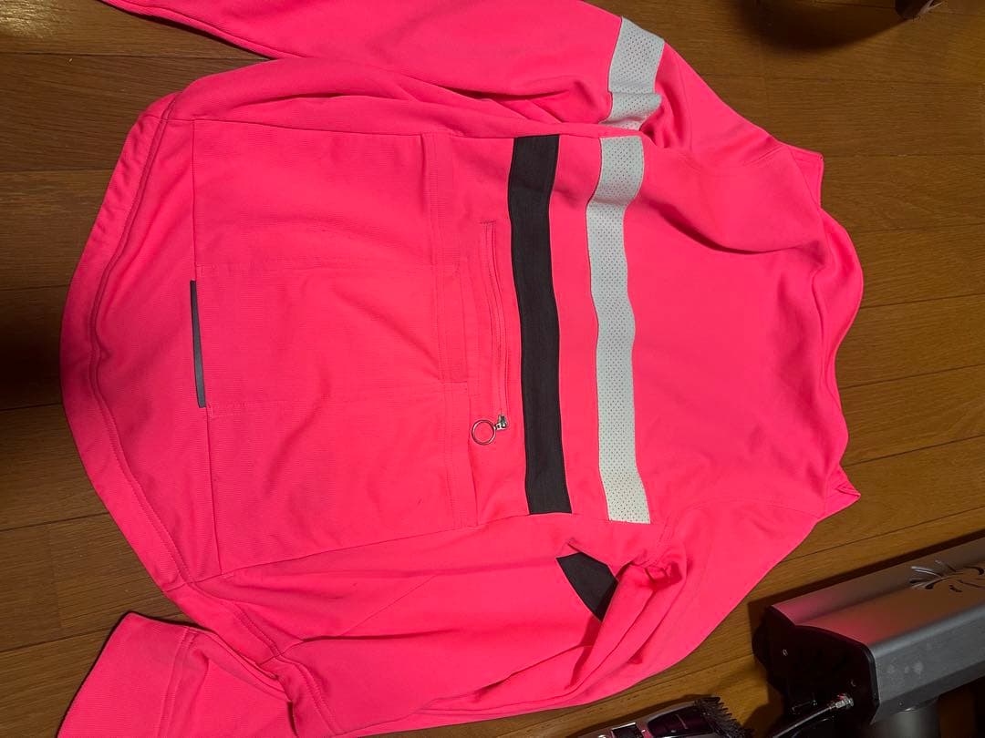 Rapha ピンク サイクルジャージ フルジッパー