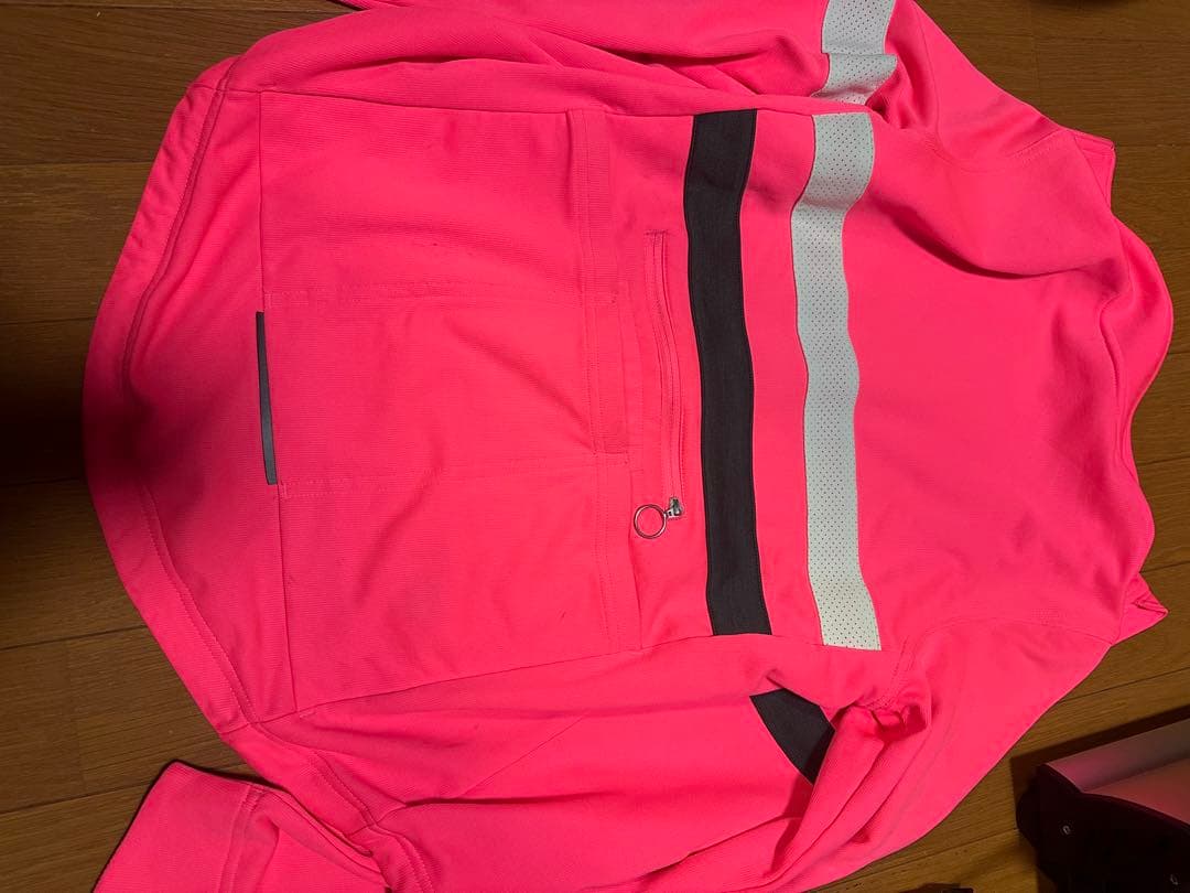 Rapha ピンク サイクルジャージ フルジッパー