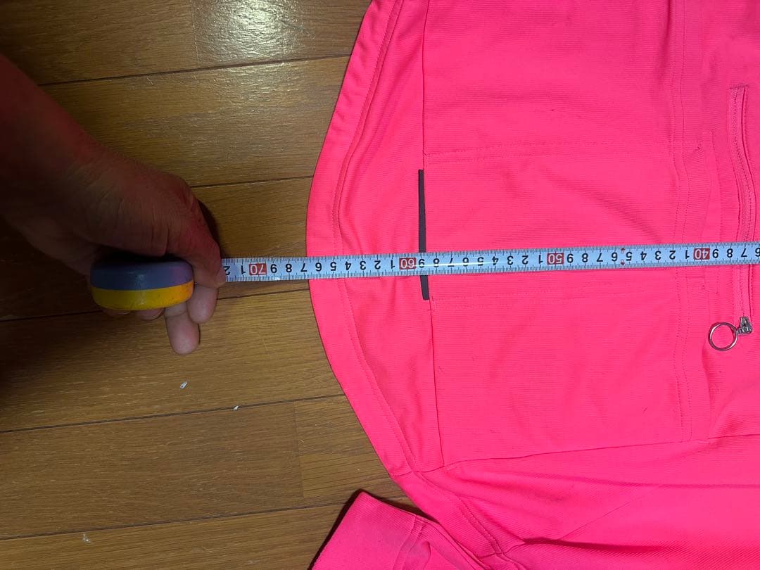 Rapha ピンク サイクルジャージ フルジッパー