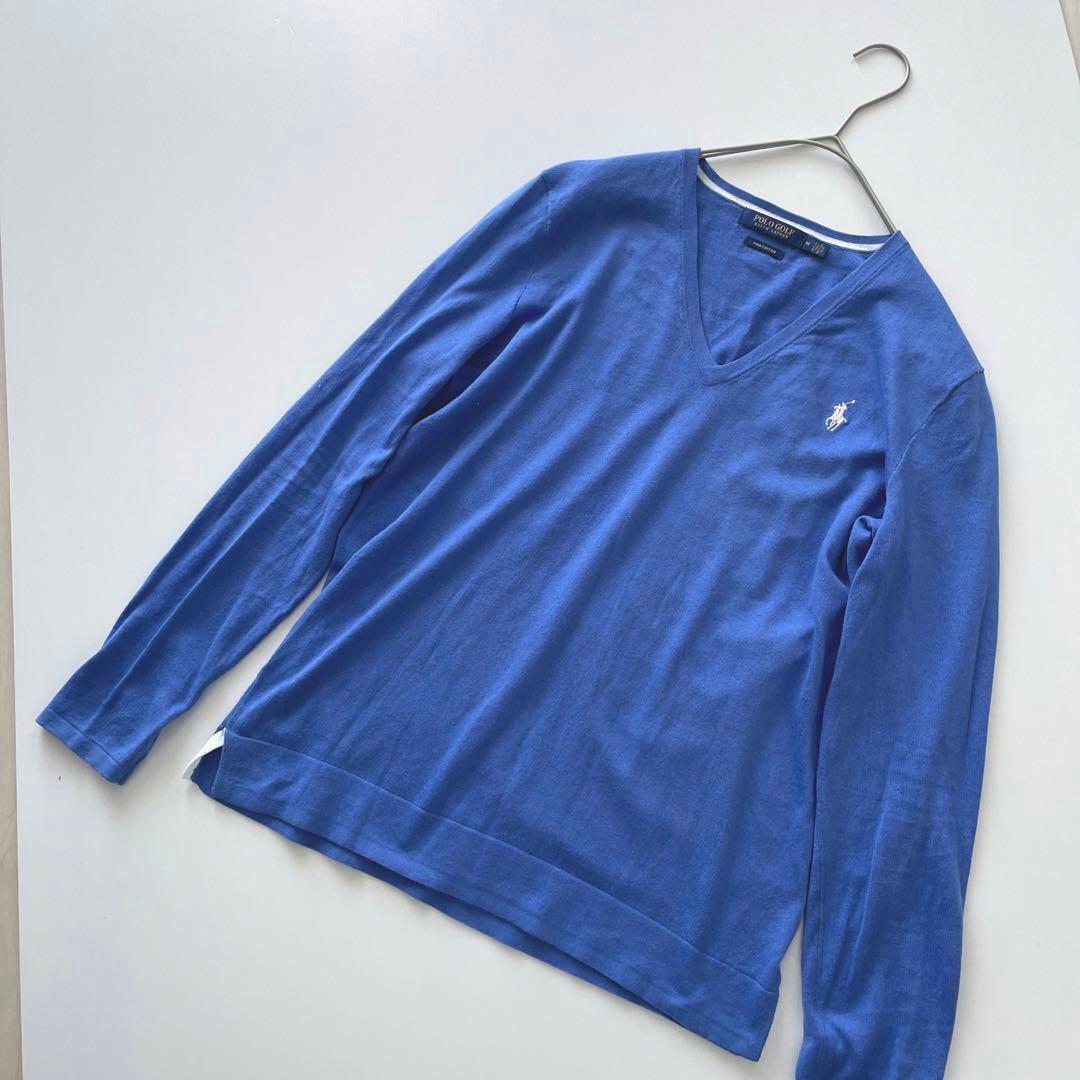 Polo Golfポロゴルフ　コットンブレンドVネックセーター