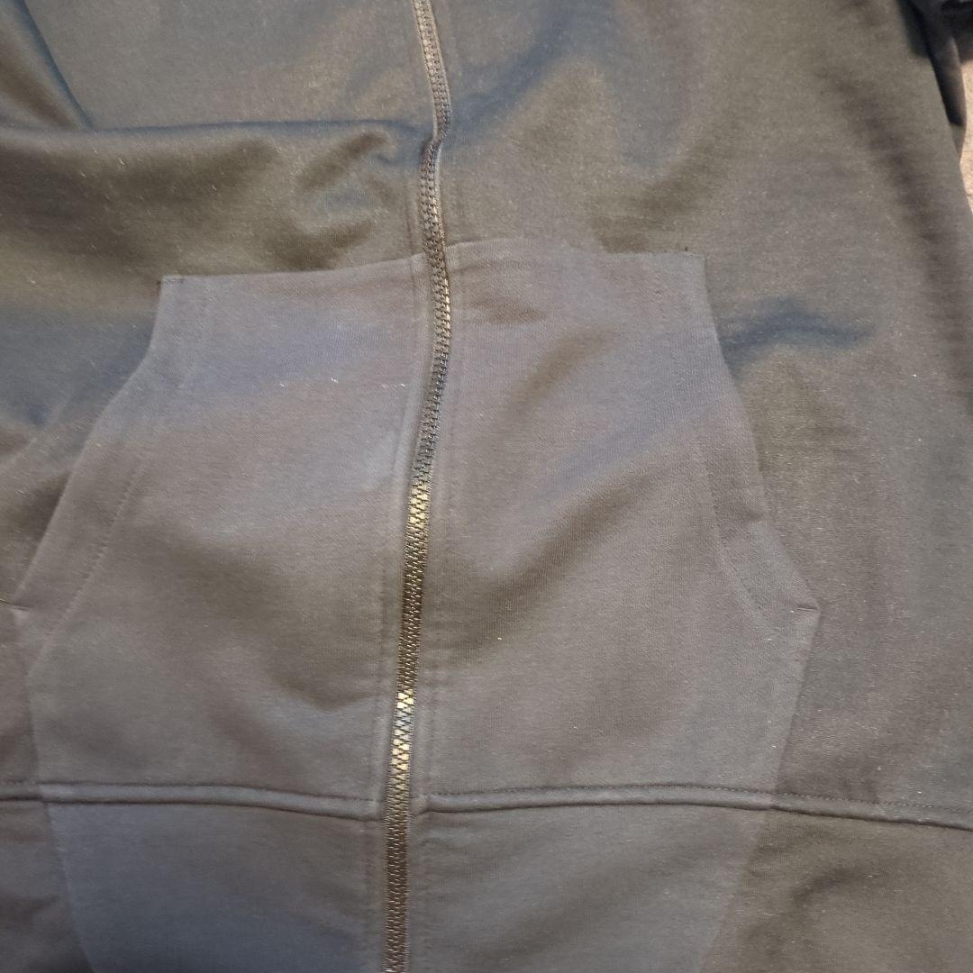 【最終値下げ】ATHLETA 黒 セットアップ フルジップ Ｏサイズ
