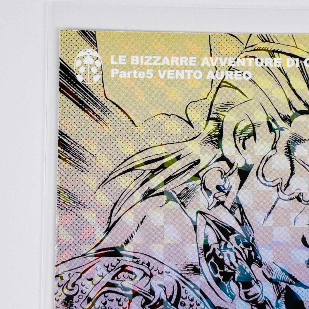 【シール有り美品】 レクイエム リアルペイントシート ジョジョ 5部 カード