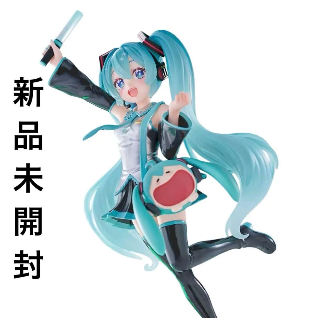 【新品未開封品】 TENITOL 初音ミク UWA ふわふわ可愛い笑顔バッグ