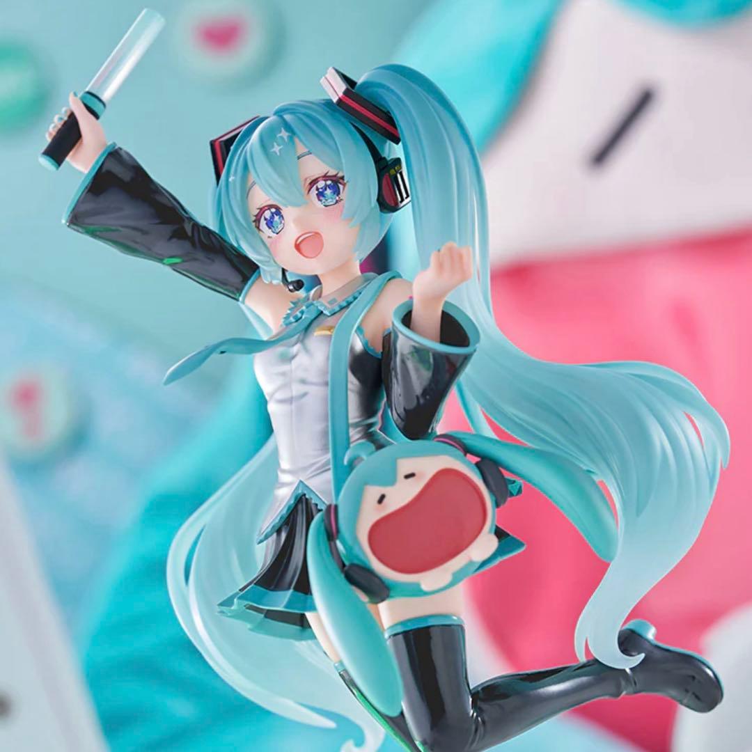 【新品未開封品】 TENITOL 初音ミク UWA ふわふわ可愛い笑顔バッグ