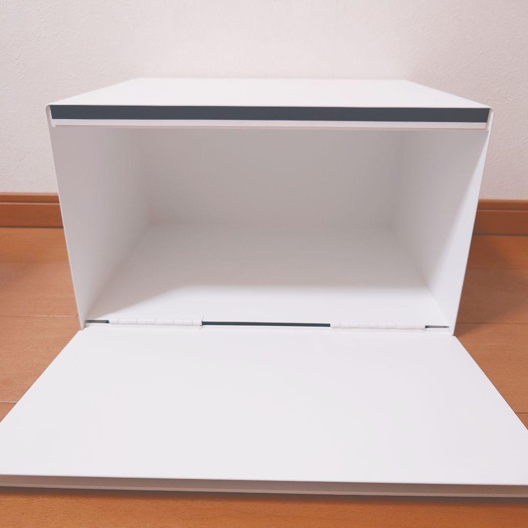 山崎実業 tower ブレッドケース ホワイト