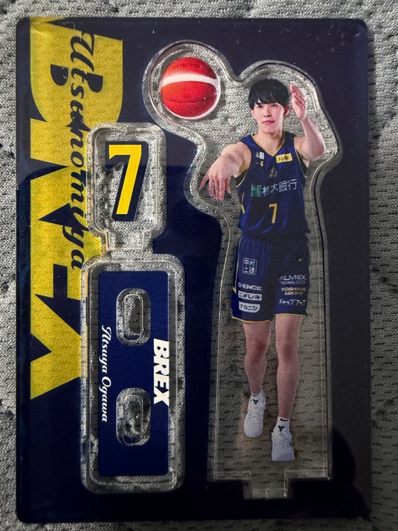 宇都宮ブレックス　THANKYOU Tシャツ #7 小川敦也選手サインおまけ付き