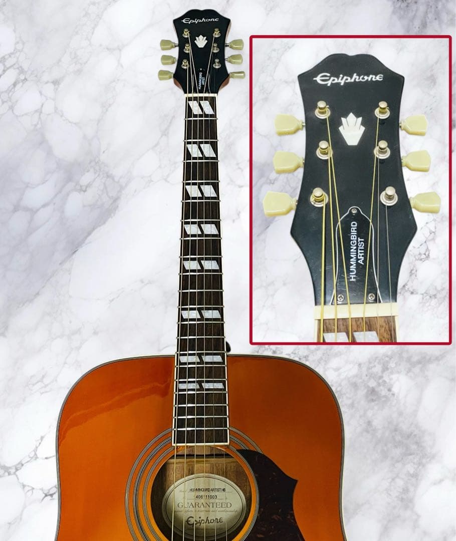(美品) EPIPHONE Hummingbird Artist