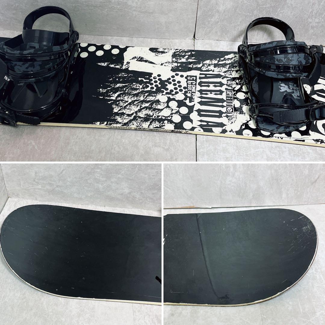 RIDE アジェンダ 156cm LSメンズ スノーボードセット NO.06