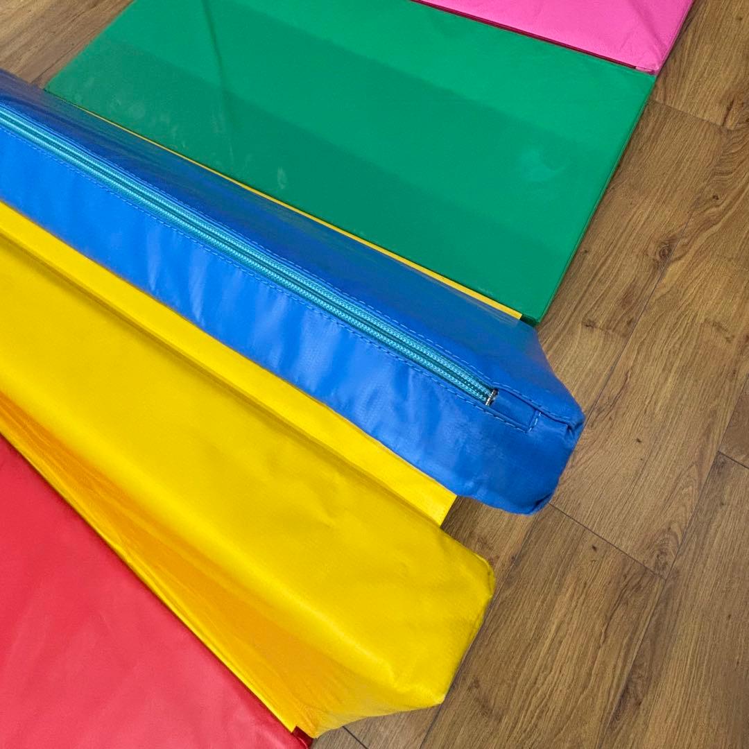 【体操教室使用】大型スポーツマット 300×120×5cm 厚手 防音対策 防水