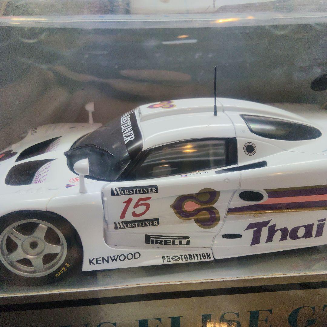 サンスター　1/18 ロータス　エリーゼ　GT1 ミニカー