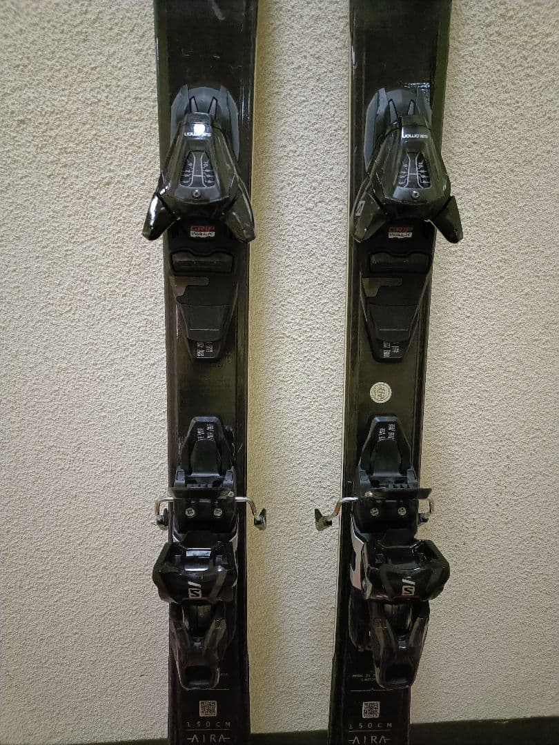 【Salomonスキー3点セット】板、ブーツ(ビンディング付)、ストック