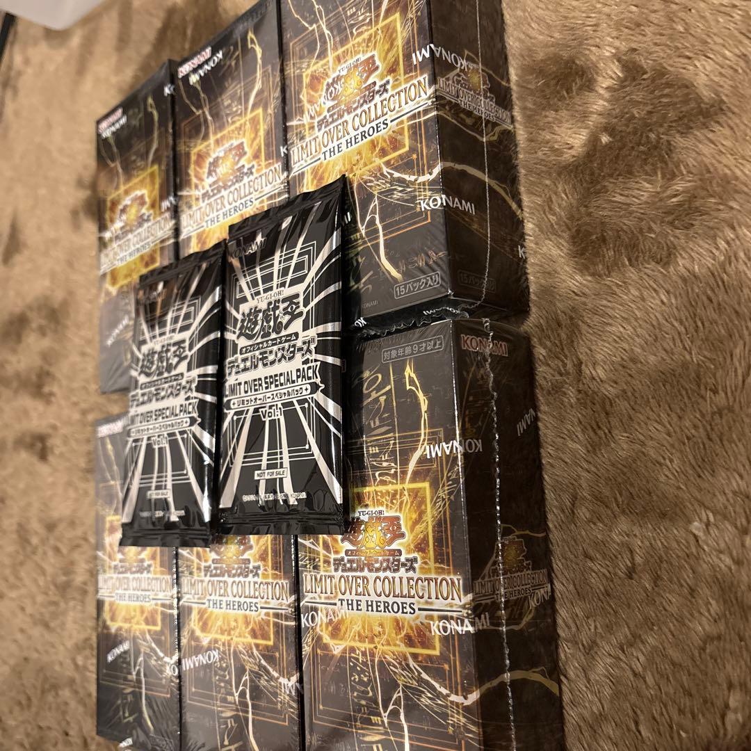 遊戯王　リミットオーバーコレクション　ヒーローズ　 6BOX プロモ付き