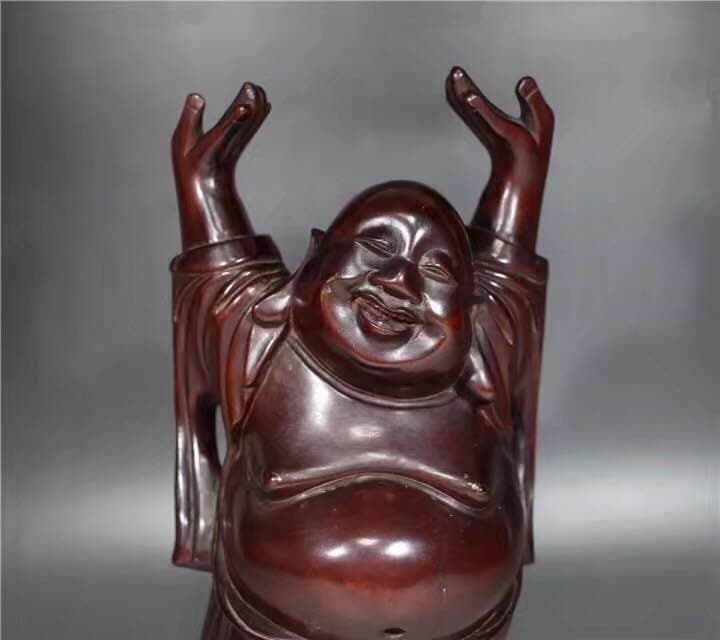 唐物 弥勒佛 仏像 清時代