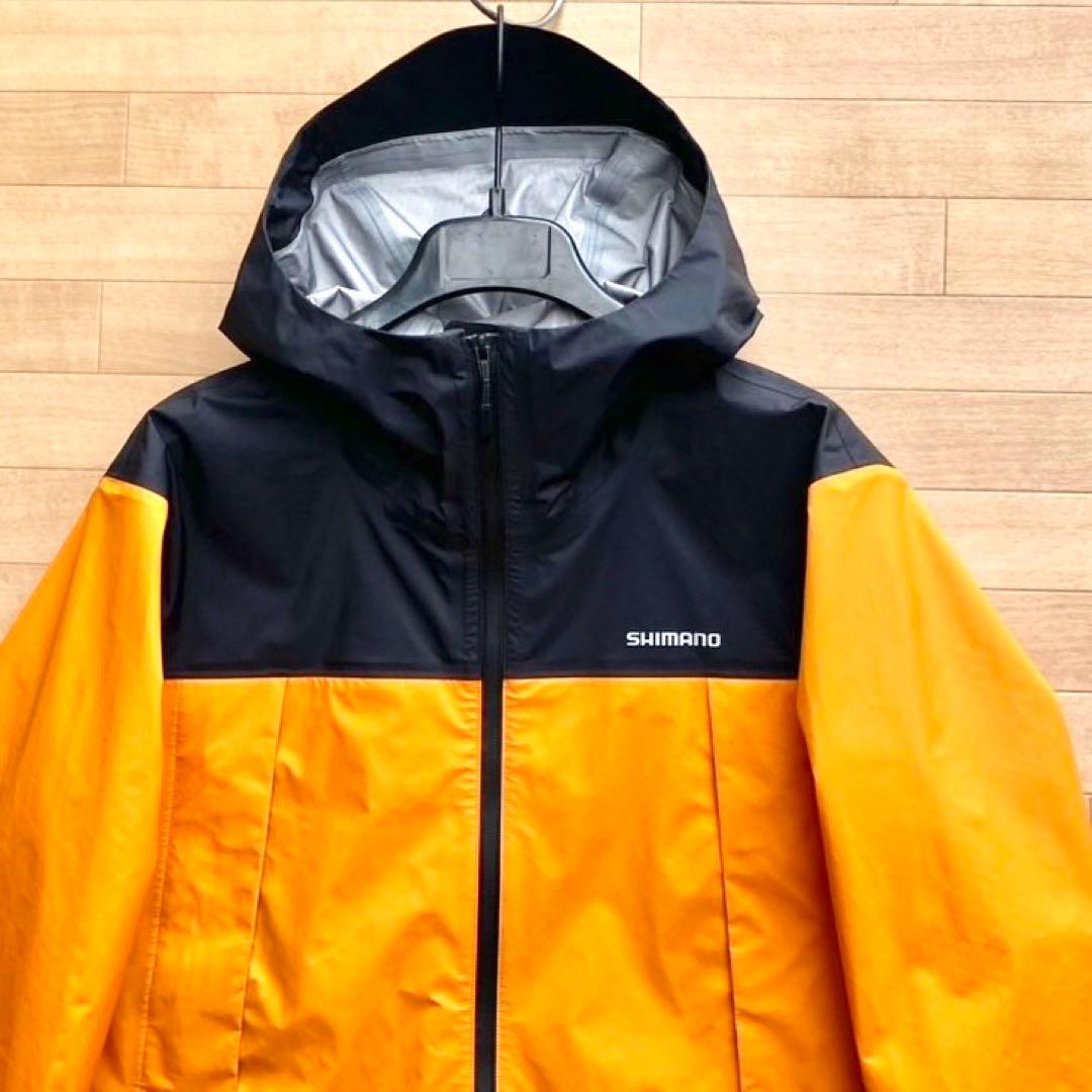 美品 XL シマノ 3レイヤー レインスーツ RA-047X フィッシングスーツ