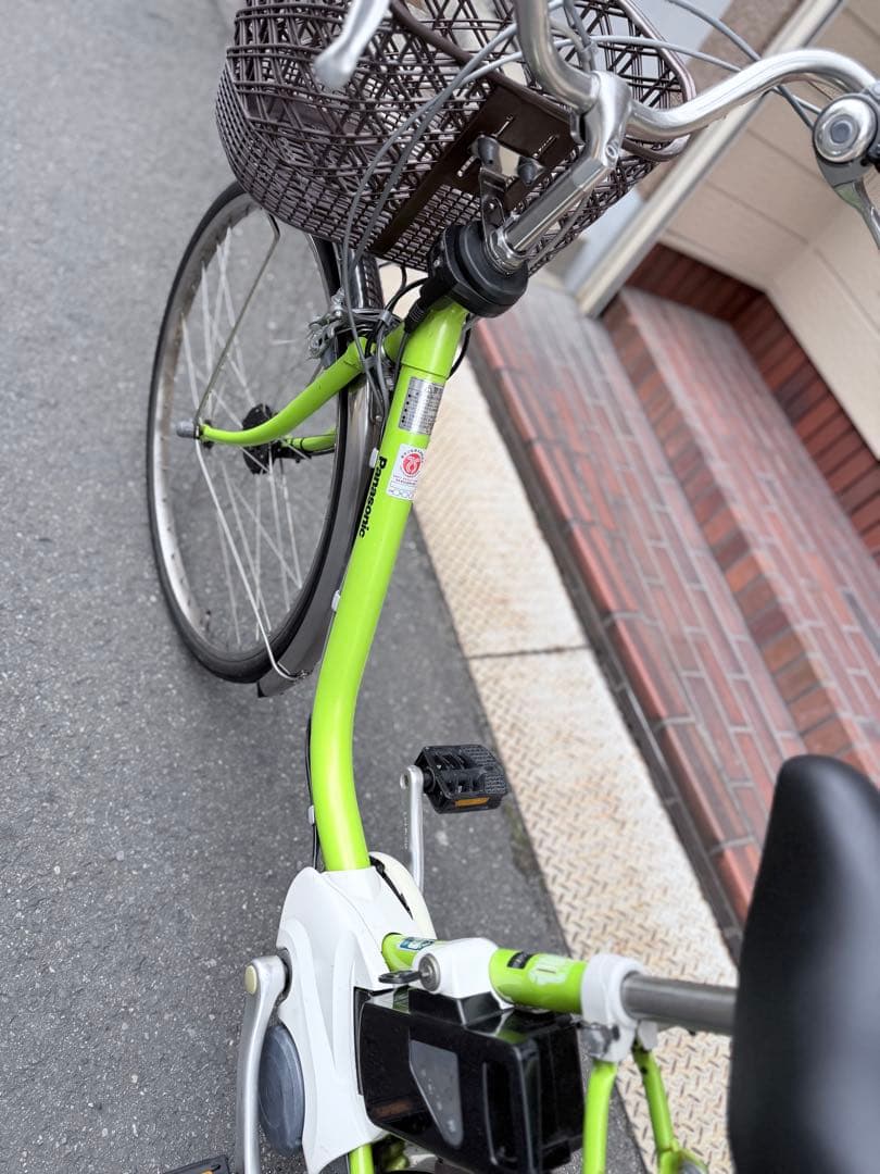 大阪府　パナソニック　電動アシスト自転車　26インチ