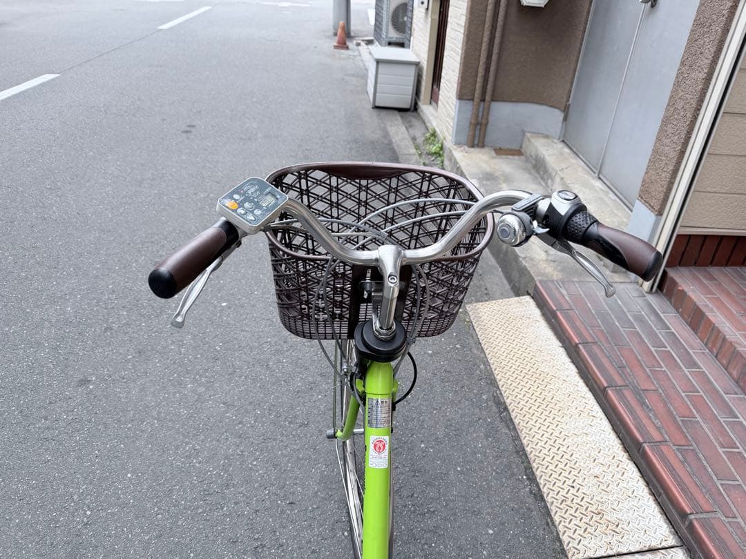 大阪府　パナソニック　電動アシスト自転車　26インチ