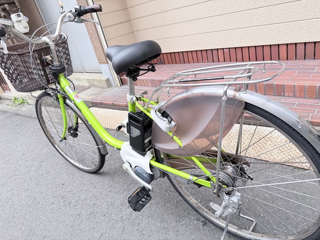 大阪府　パナソニック　電動アシスト自転車　26インチ