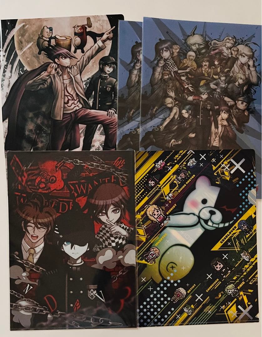 【7点セット】ダンガンロンパV3 クリアファイル