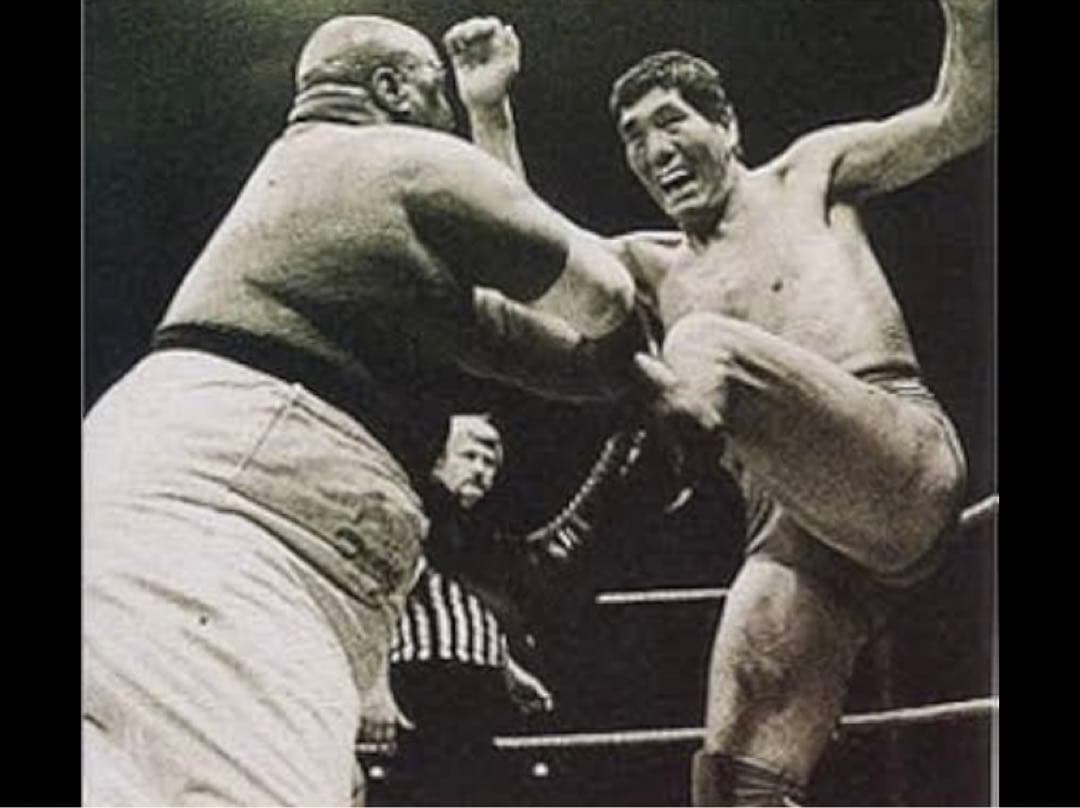 未開封ジャイアント馬場フィギュア　昭和のプロレス