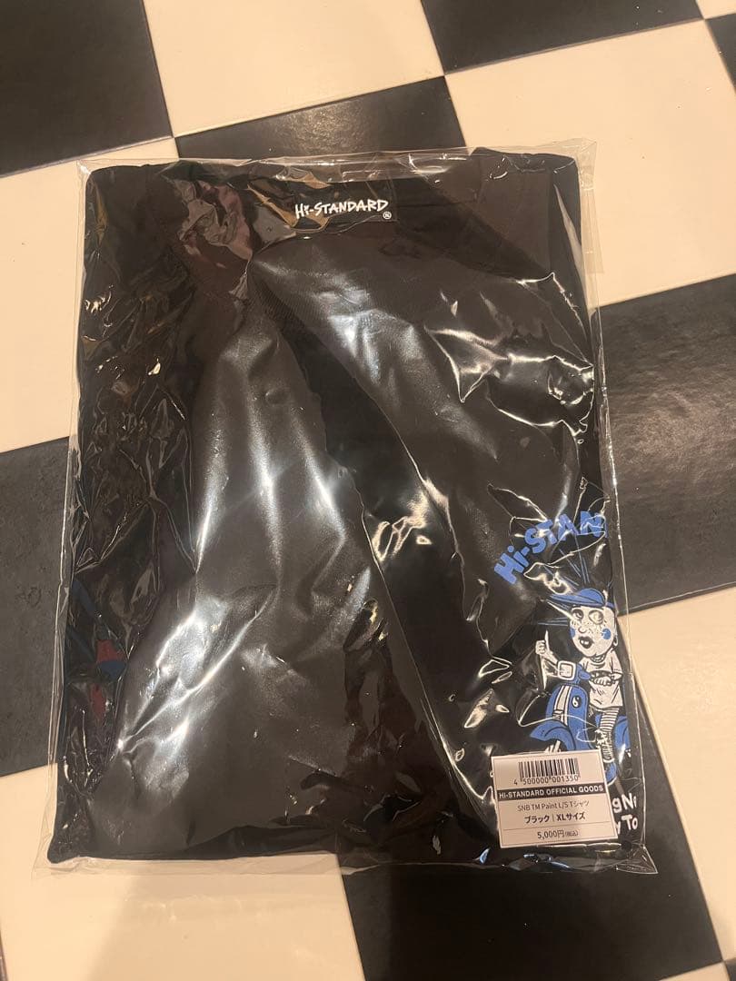 新品 Hi-STANDARD SNB TM Paint L/S Tシャツ XL