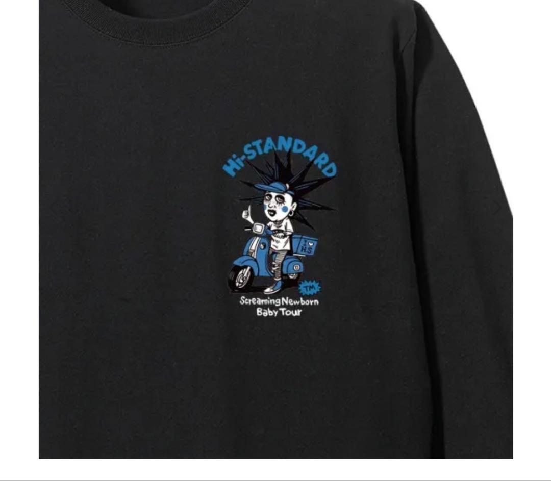 新品 Hi-STANDARD SNB TM Paint L/S Tシャツ XL