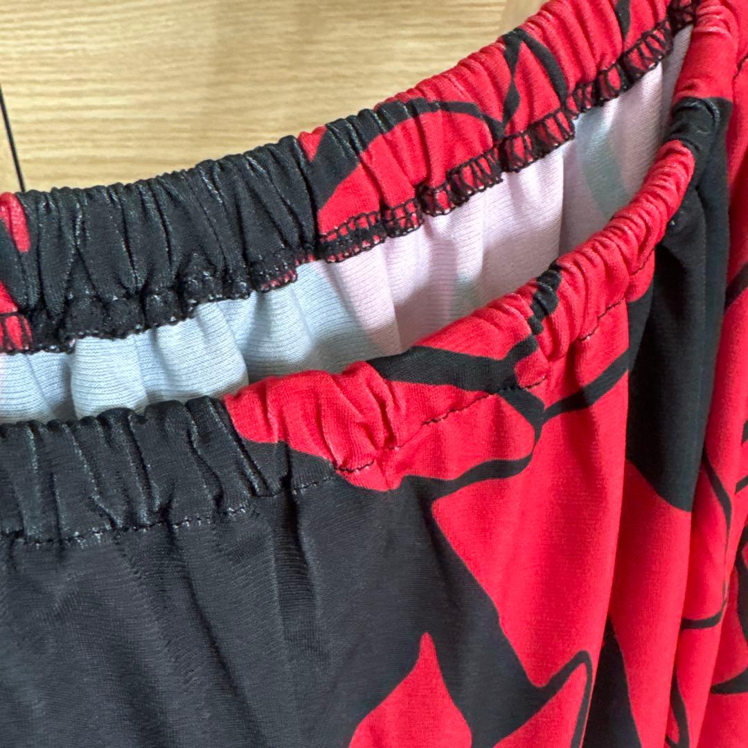 ku'u Lei Hawaii 4wayワンピース 赤黒ロングドレス