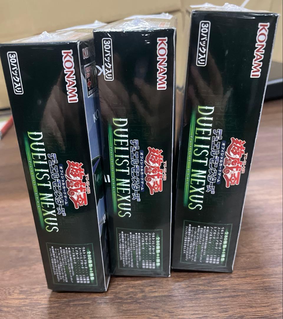 遊戯王 DUELIST NEXUS 3BOXセット