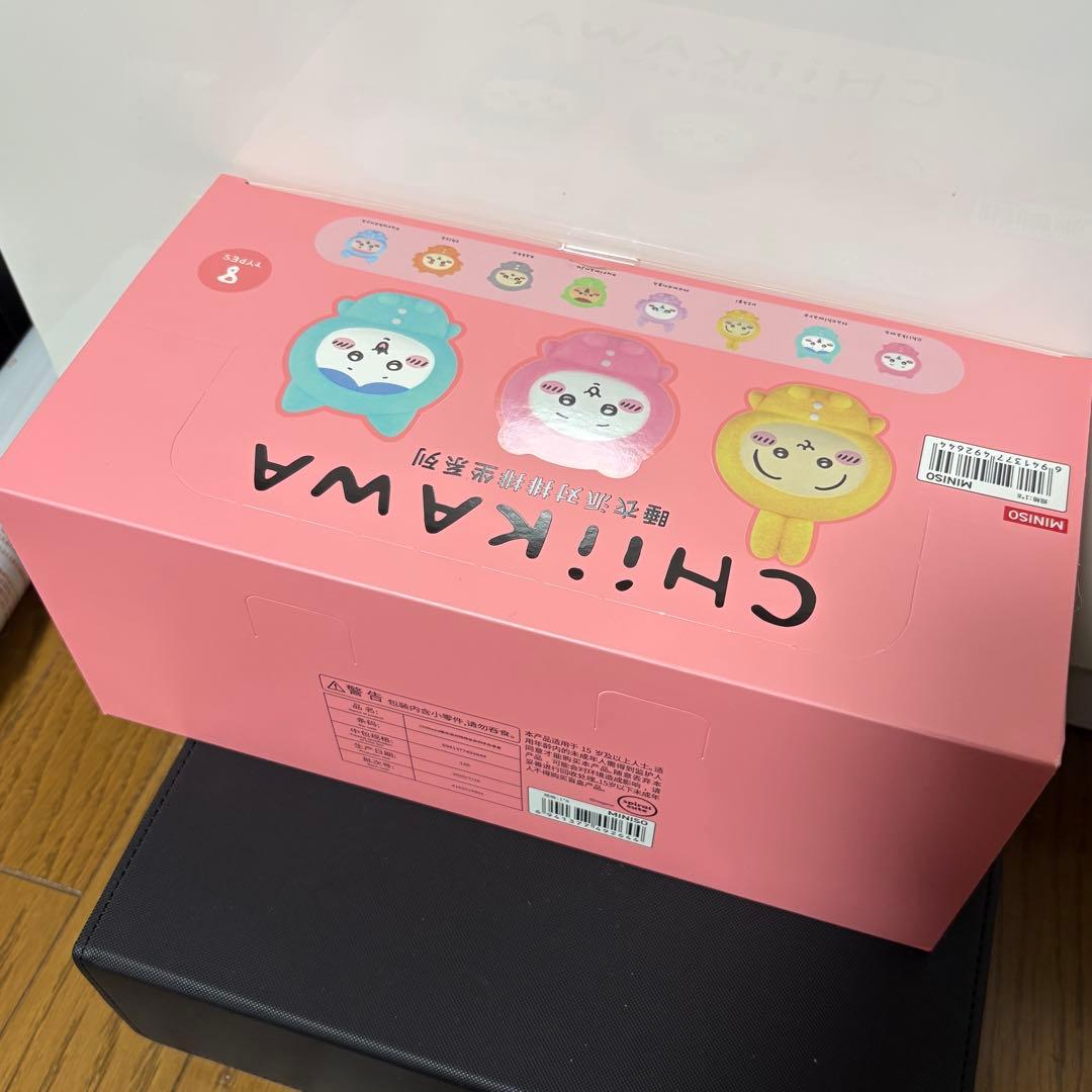 8種セット MINISO ちいかわ おすわりパジャマシリーズ アソートボックス
