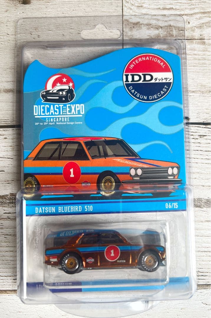 ★DATSUN BLUEBIRD 510★ SG DIECAST EXPO’18